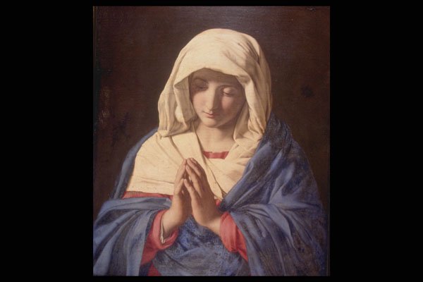211027 Praying Virgin , Italy A4 Photo Print