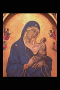 211035 Madonna And Child , Duccio, Italy A4 Photo Print