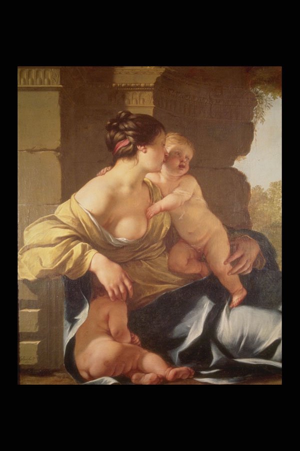 211039 Mother And Babies , England A4 Photo Print