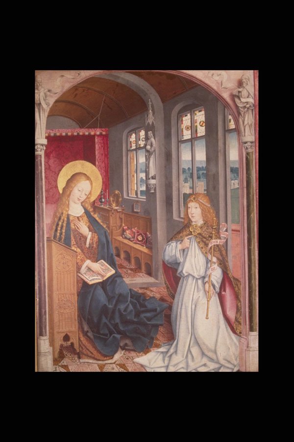 211040 The Annunciation , Florentine School, Italy A4 Photo Print