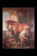 211045 Shoeing Horse , England A4 Photo Print