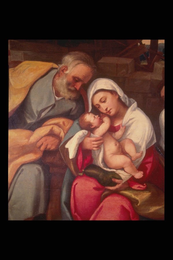 211047 Holy Family , Italy A4 Photo Print