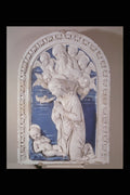 211070 Madonna And Child With Angels' Heads , Della Robbia, Italy A4 Photo Print