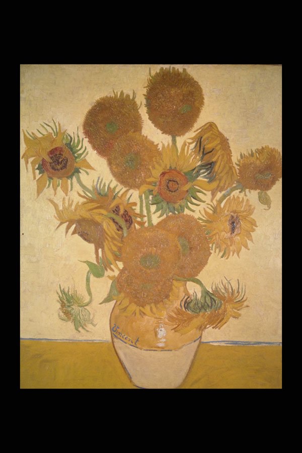 211076 Sunflowers , Vincent Van Gogh, Holland A4 Photo Print