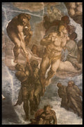 211085 Group Of Blessed Arising , Michelangelo, Vatican A4 Photo Print