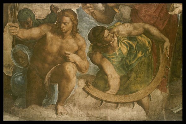 211088 Group Of Saints , Michelangelo, Vatican A4 Photo Print