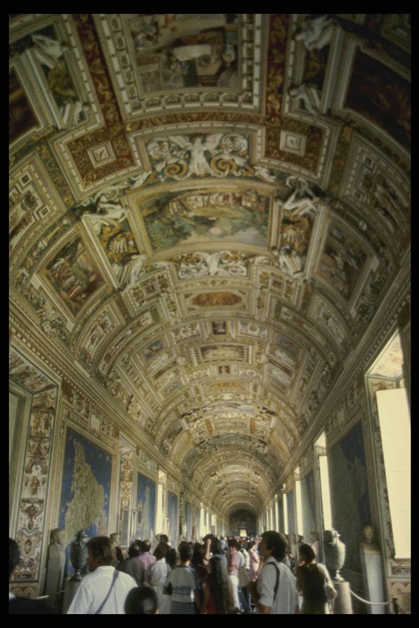 211099 Painted Ceiling , Michelangelo, Vatican A4 Photo Print