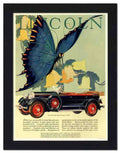 2120 lincoln art deco car advert 2 Vintage Advert A4 Photo Print
