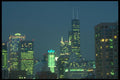 212000 Chicago Night Skyline, Looking South From N. State St. A4 Photo Print