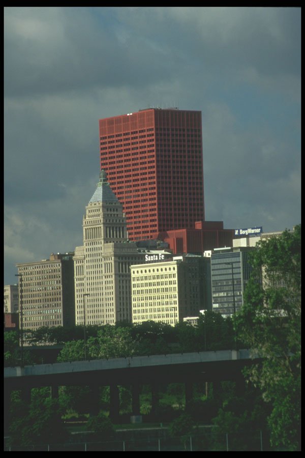 212009 S. Michigan Ave. From Grant Park A4 Photo Print