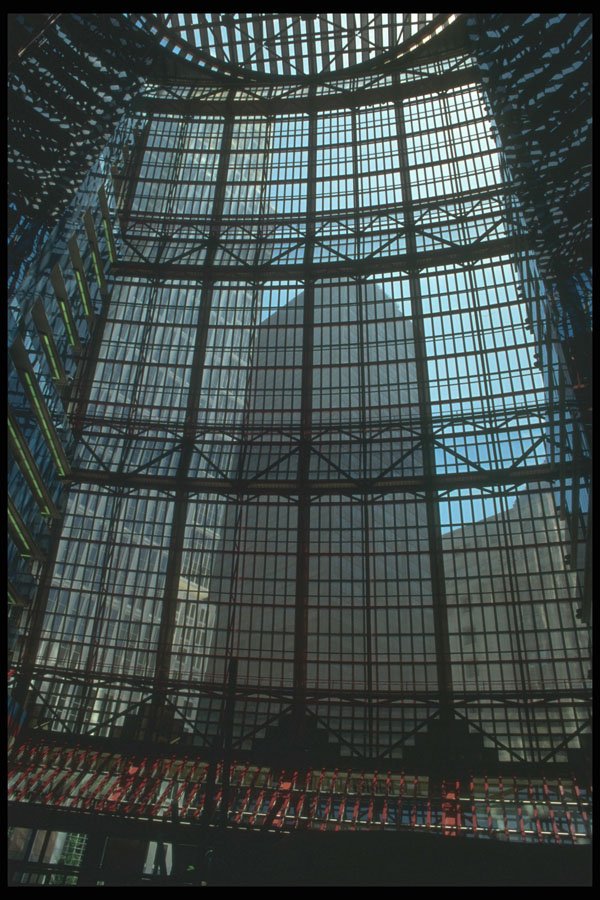 212012 State Of Illinois Center, Randolf St. A4 Photo Print