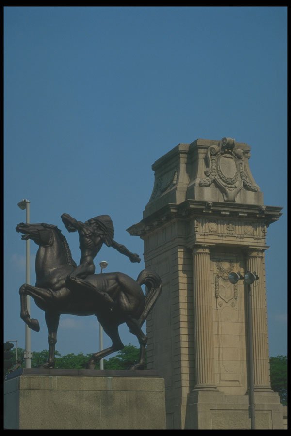 212022 The Spear Thrower, S. Michigan Ave. A4 Photo Print