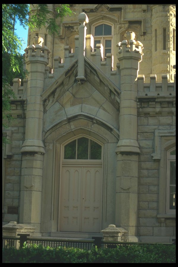 212027 Entrance, Chicago Water Tower And Pumping Station A4 Photo Print