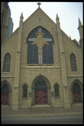 212031 Cathedral Of St. James, N. Wabash Ave. A4 Photo Print