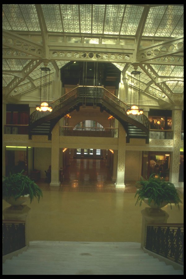 212037 Interior, The Rookery, S. La Salle St. A4 Photo Print