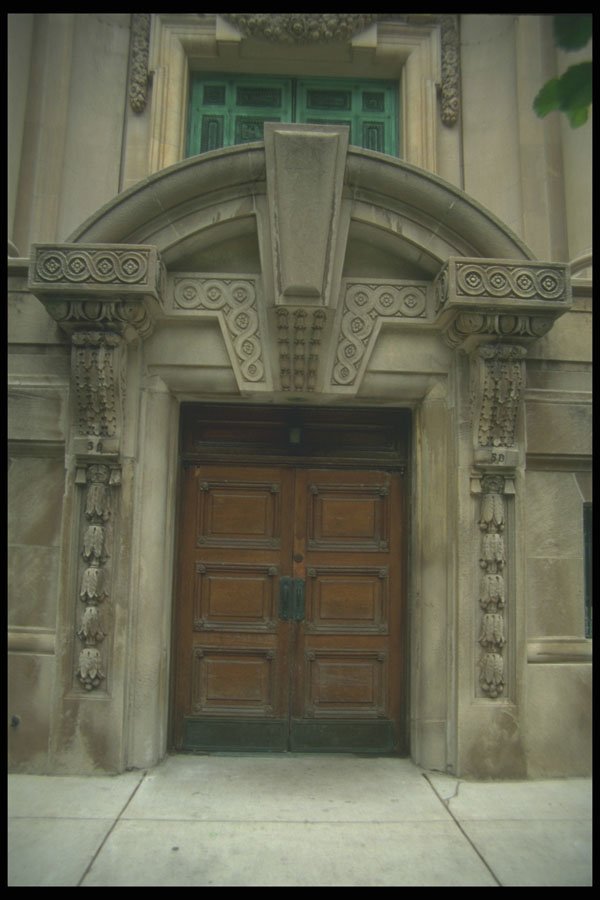 212042 Entrance, American College Of Surgeons, E. Erie St. A4 Photo Print