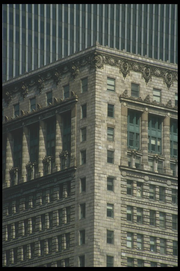 212047 Old And New, S. Michigan Ave. A4 Photo Print