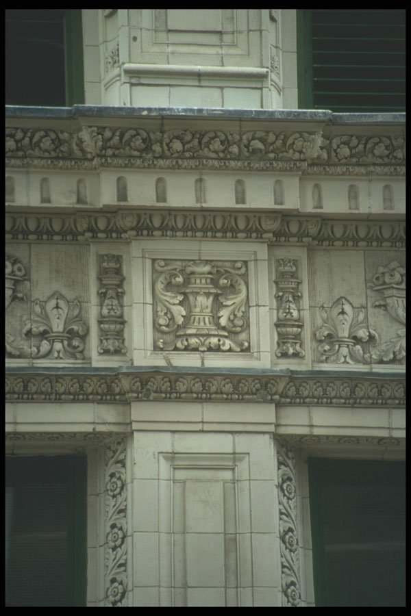 212060 Building Details, Wrigley Building, N. Michigan Ave. A4 Photo Print