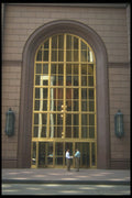 212069 Entrance, S. La Salle St. A4 Photo Print