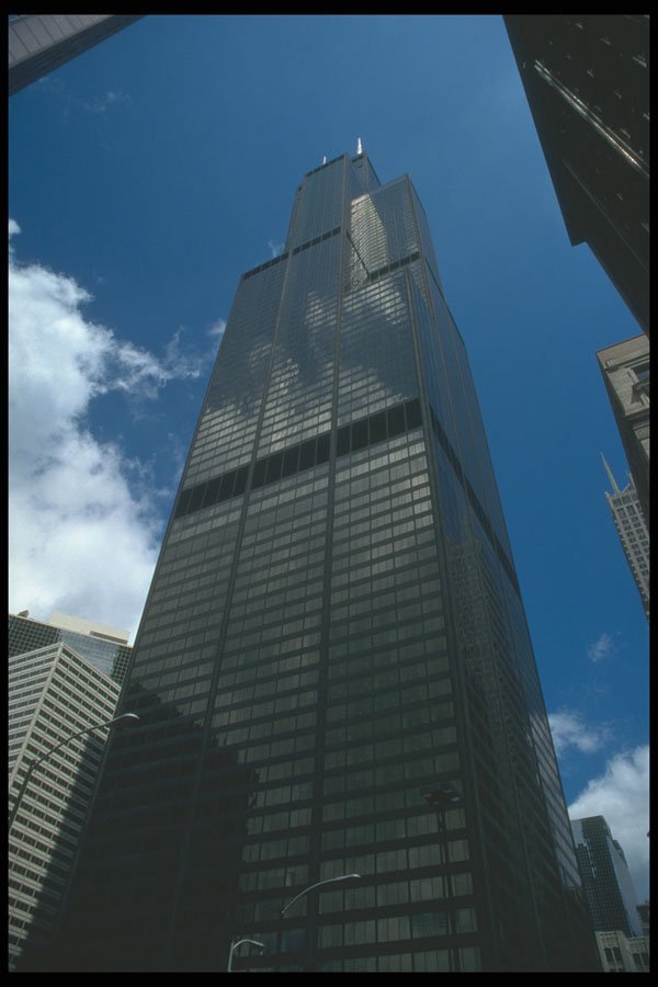 212070 Sears Tower, S. Wacker Dr. A4 Photo Print