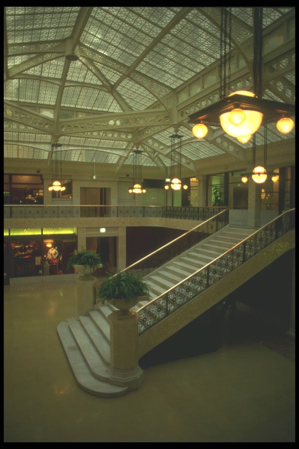212078 Interior, The Rookery, S. La Salle St. A4 Photo Print
