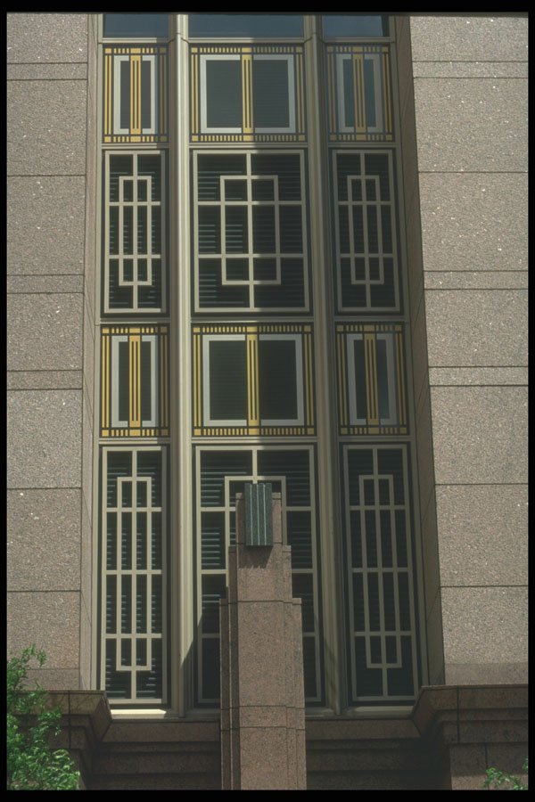 212091 Building Details, N. Michigan Ave. A4 Photo Print