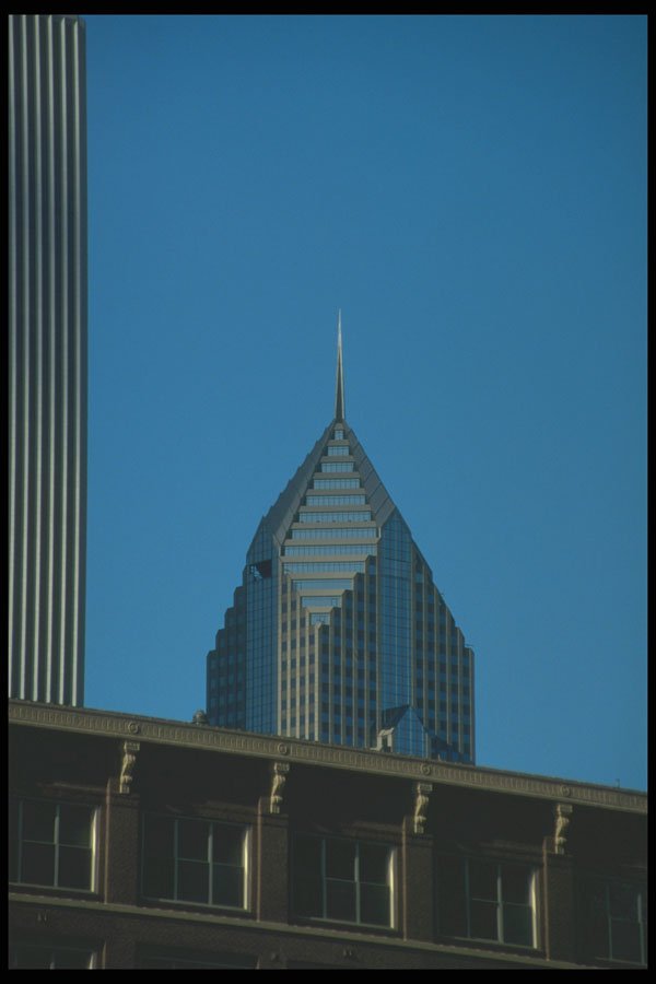 212096 Blending Old And New, East Loop A4 Photo Print