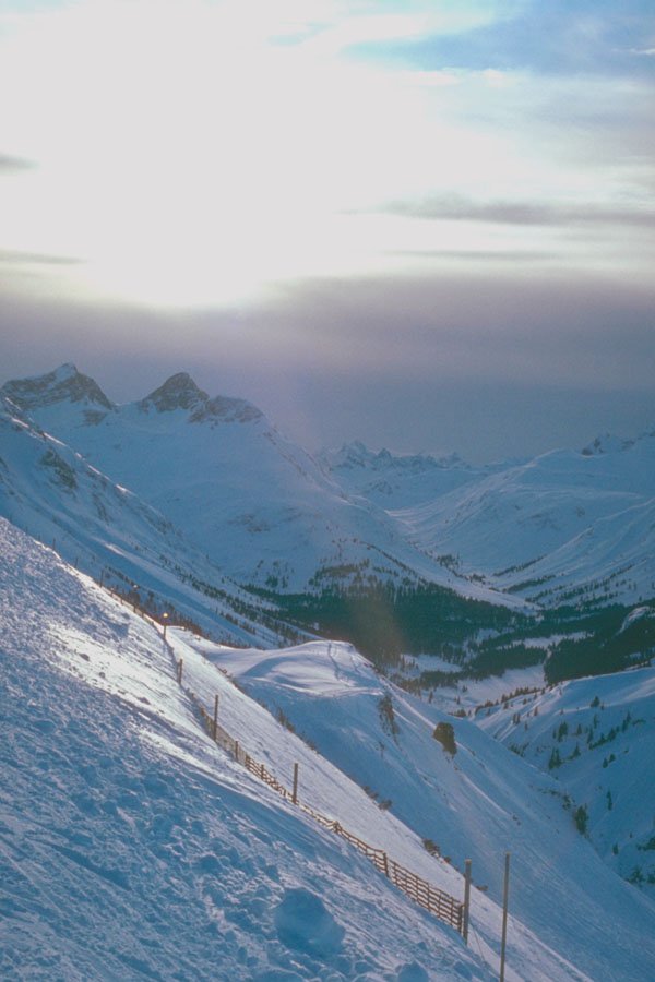 213011 Above Lech, Arlberg, Austria A4 Photo Print