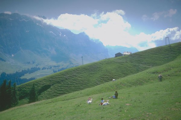 213020 Near Appenzell, Switzerland A4 Photo Print