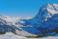 213038 Mt. Eiger Mt. Monch, Switzerland A4 Photo Print