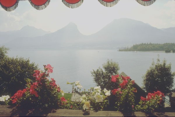 213044 View From St. Wolfgang, Austria A4 Photo Print