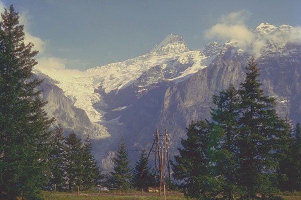 213065 Swiss Alps A4 Photo Print