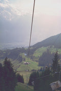 213069 Cable Cars, Switzerland A4 Photo Print