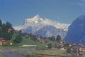 213072 Silberhorn, Switzerland A4 Photo Print