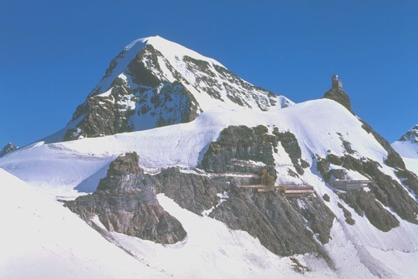 213075 Mt. Monch, Switzerland A4 Photo Print