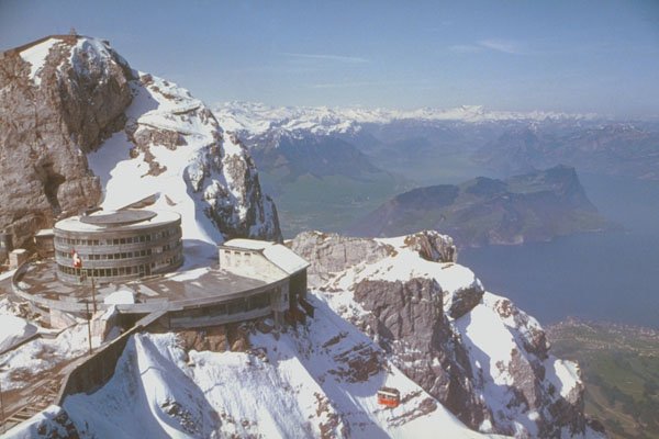 213086 Pilatus Kulm, Switzerland A4 Photo Print