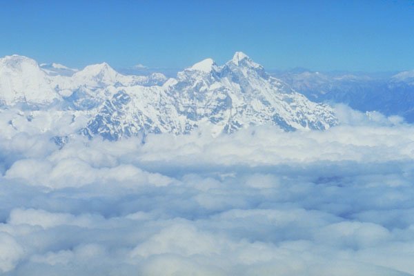 213093 Kanchanjunga Mountains, Darjeeling, India A4 Photo Print