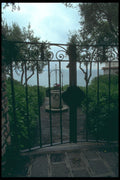 214061 Private Garden, Sirmione, Italy A4 Photo Print