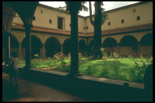 214062 Cloister, Museum Of St. Mark, Florence A4 Photo Print