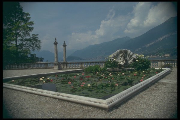 214064 Melzi Gardens, Bellagio, Italy A4 Photo Print