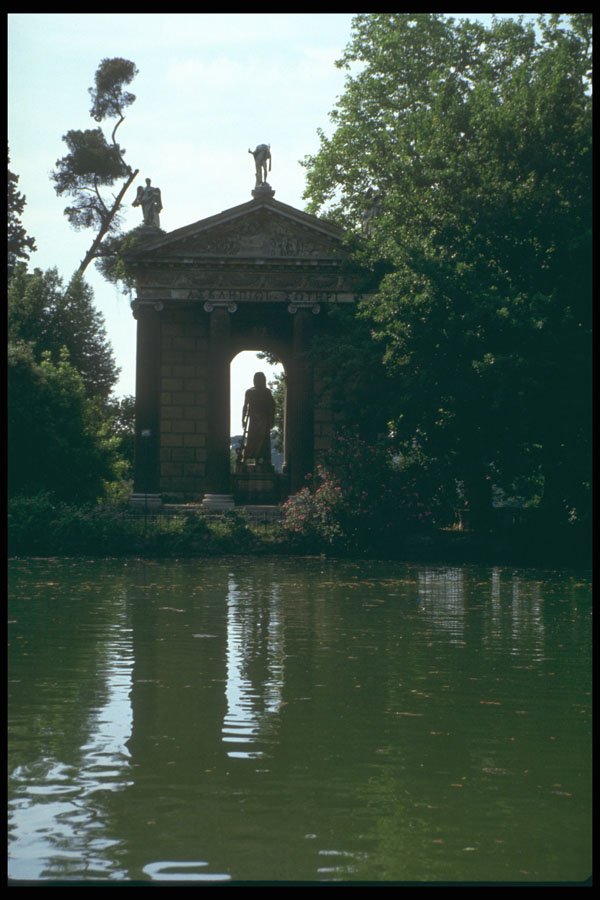 214085 Villa Borghese, Rome Italy A4 Photo Print