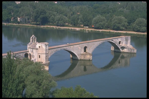 215000 Pont D'Avignon, Provence A4 Photo Print