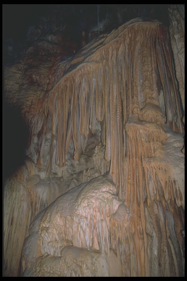 215003 Caves, Ardeche Valley, Provence A4 Photo Print