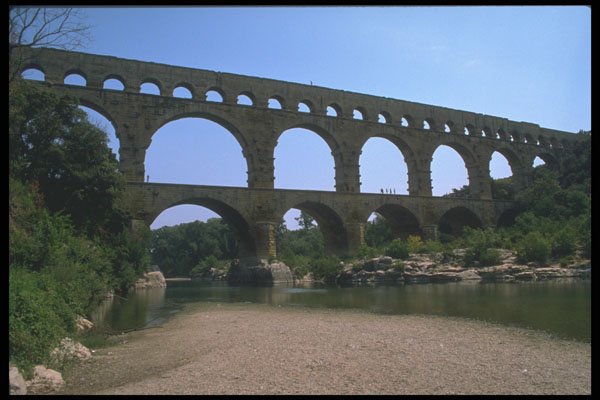 215009 Pont Du Gard, Provence A4 Photo Print