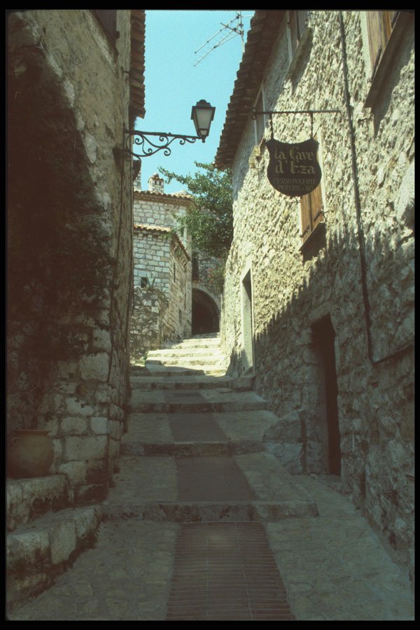 215010 Eze, Provence A4 Photo Print