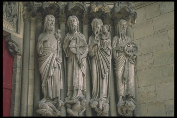 215021 Cathedral Of Notre Dame, Laon A4 Photo Print