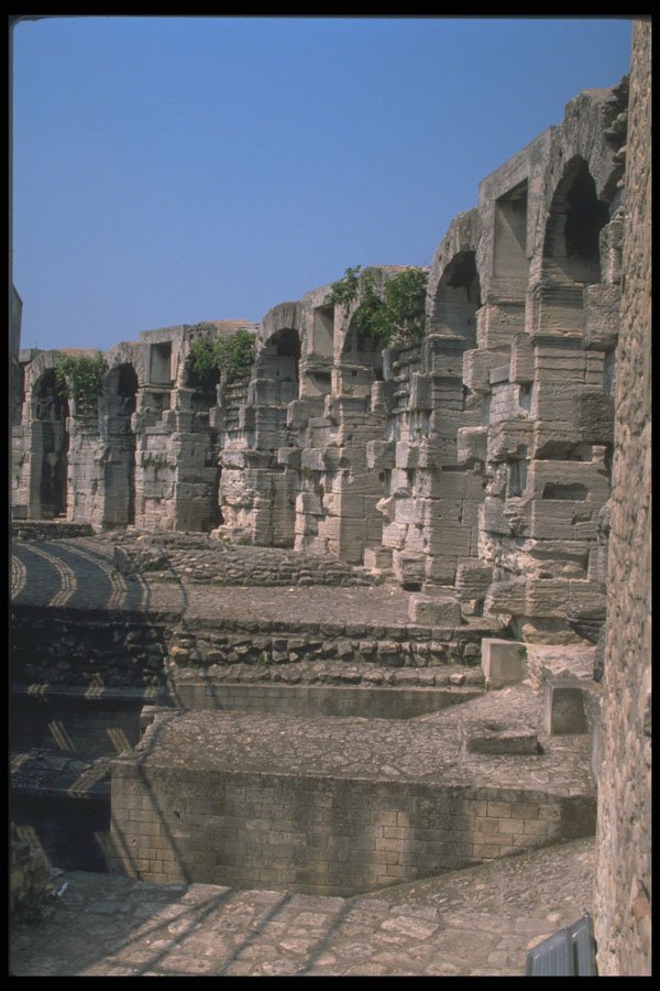 215024 Amphitheatre, Arles, Provence A4 Photo Print