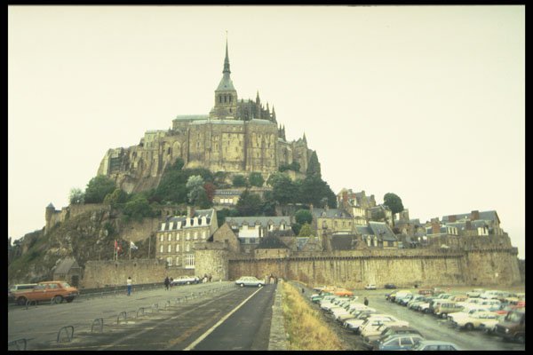 215037 Mont St. Michel, Normandy A4 Photo Print
