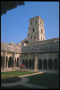 215051 Cloisters, Arles, Provence A4 Photo Print