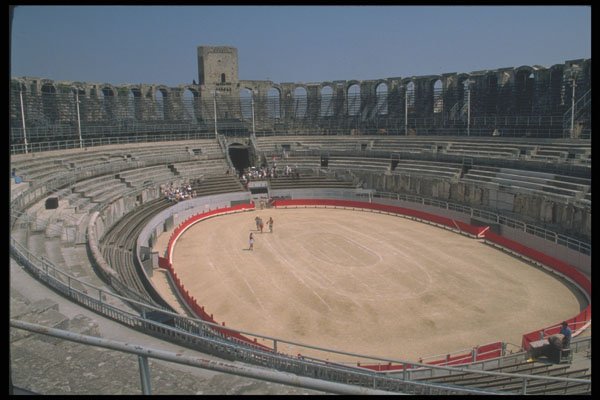 215058 Amphitheatre, Arles, Provence A4 Photo Print